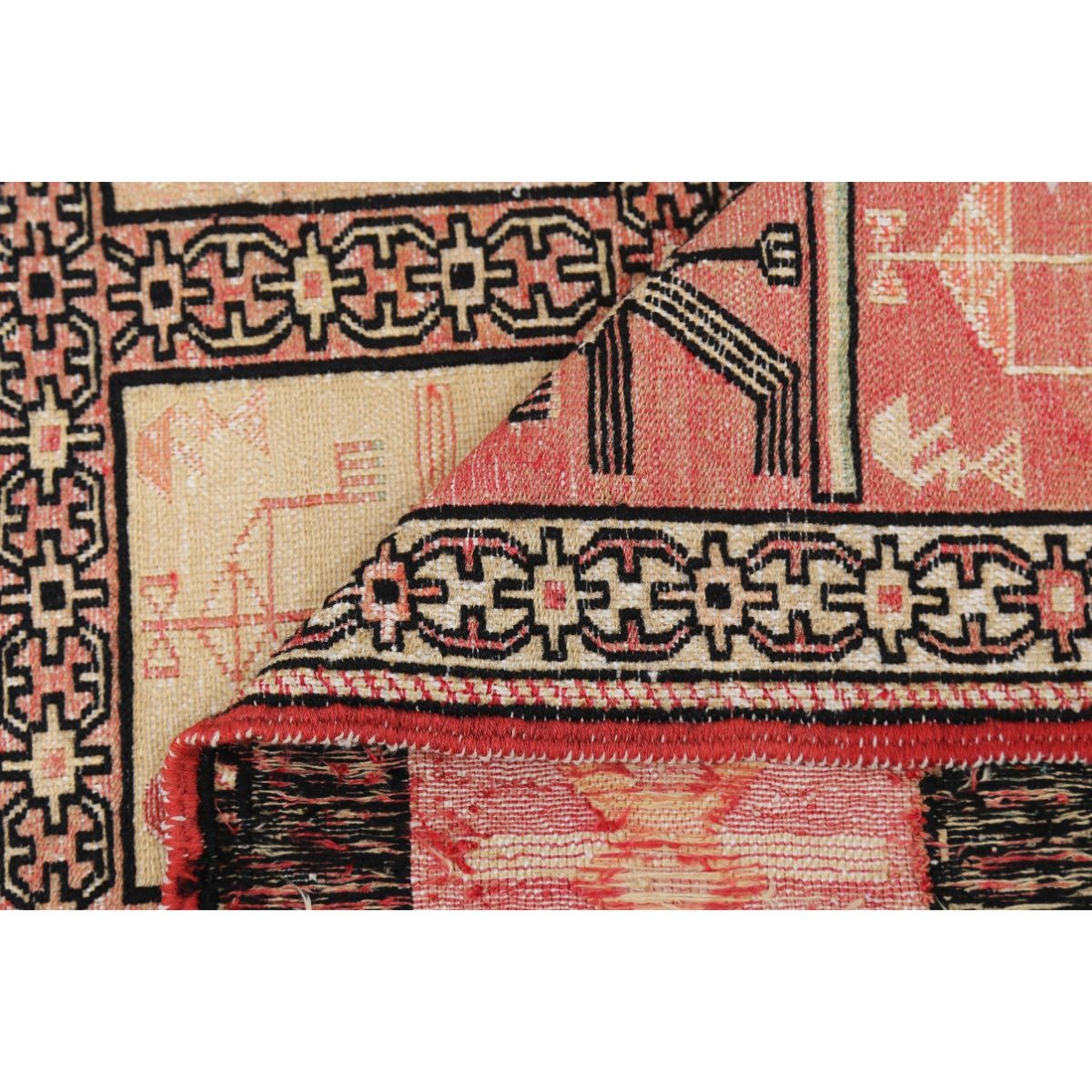 Silki 6x10 Hand Woven Washable Silk Rug - Colorful