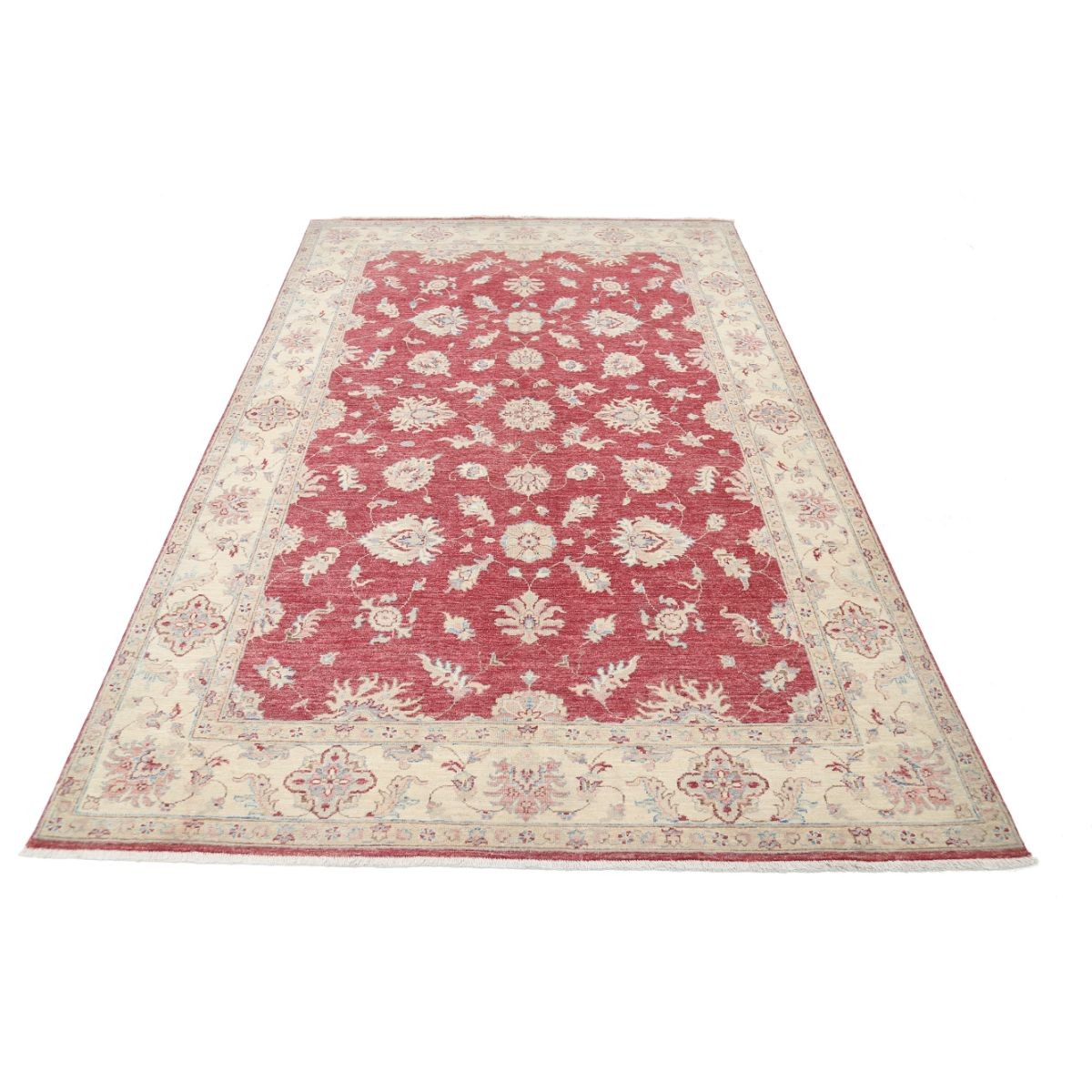 Ziegler 5x9 Handmade Double Knotted Washable Wool Rug - Colorful