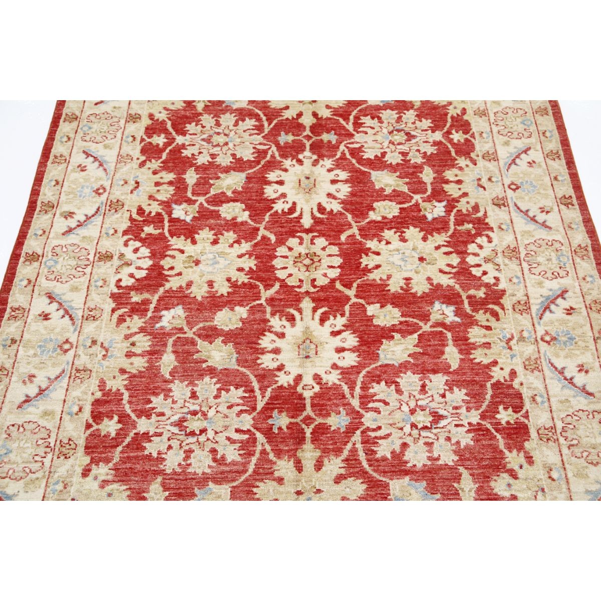Ziegler 5x7 Handmade Double Knotted Washable Wool Rug - Colorful