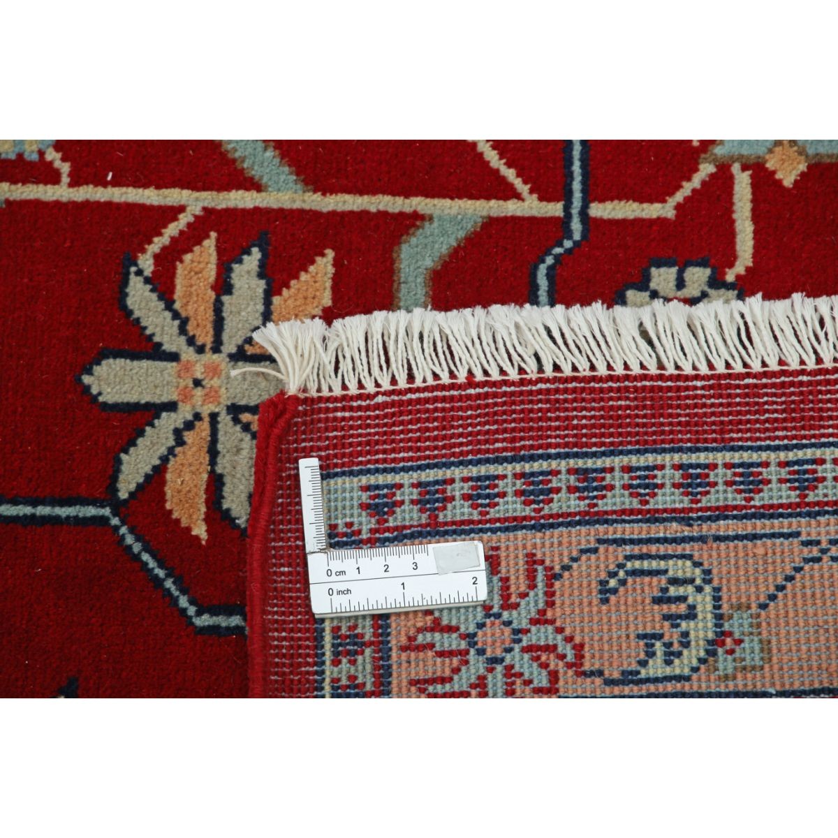 Heriz 10x14 Handmade Double Knotted Washable Wool Rug - Colorful