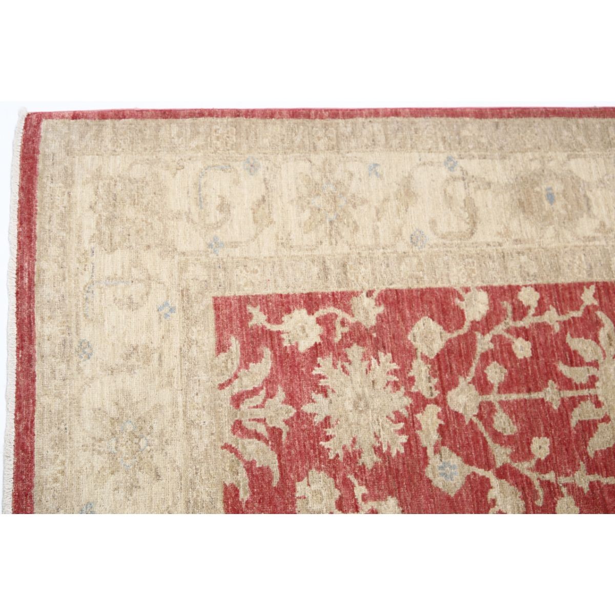 Ziegler 6x8 Handmade Double Knotted Washable Wool Rug - Soft Hues