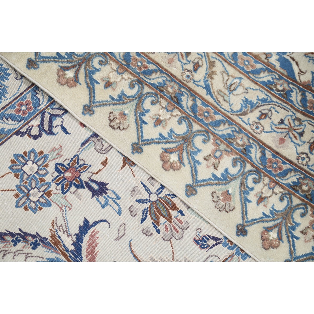 Nain 19x32 Handmade Double Knotted Washable Wool Rug - Colorful