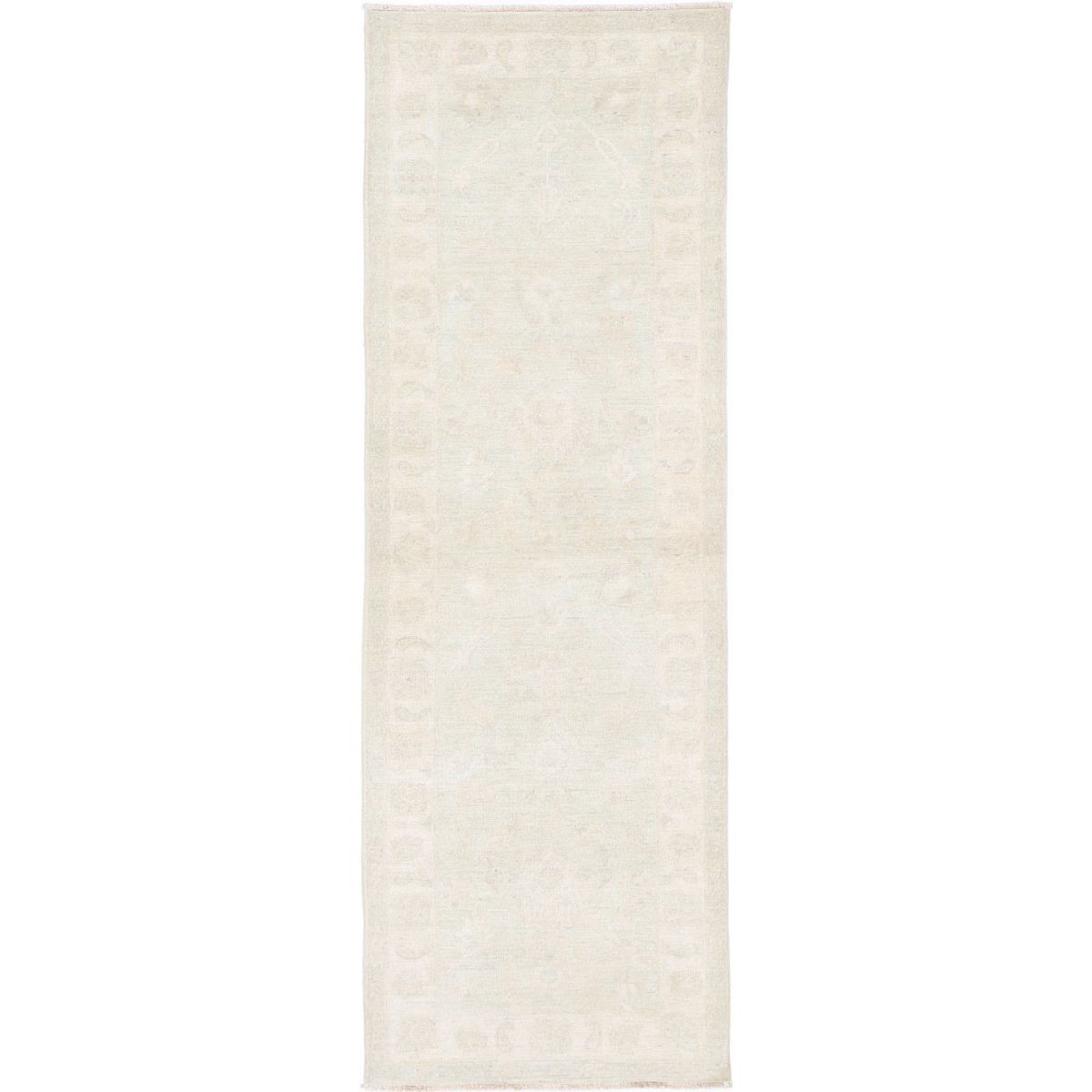Serenity 3x8 Handmade Double Knotted Washable Wool Runner - Soft Hues