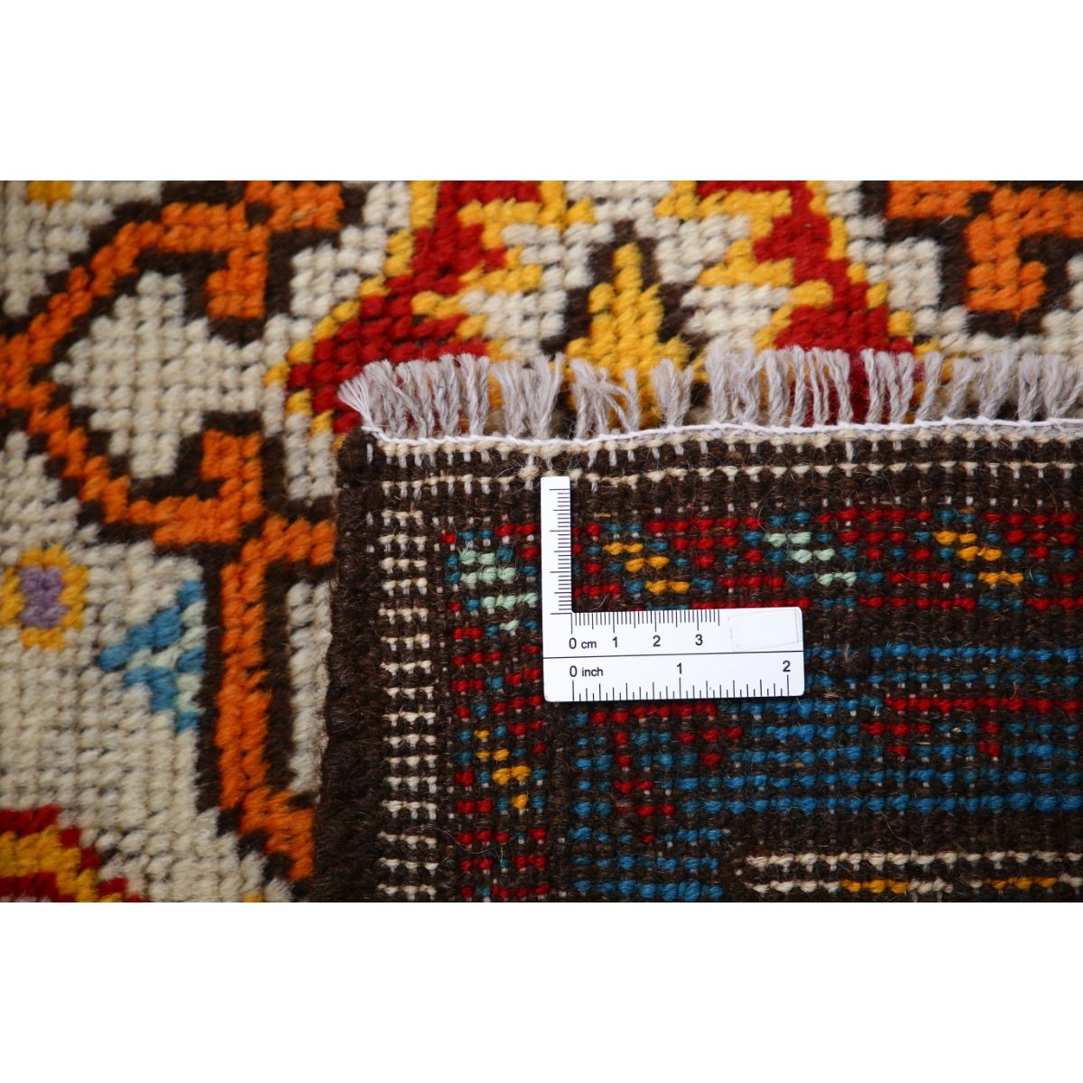 Revival 3x5 Handmade Double Knotted Washable Wool Rug - Colorful