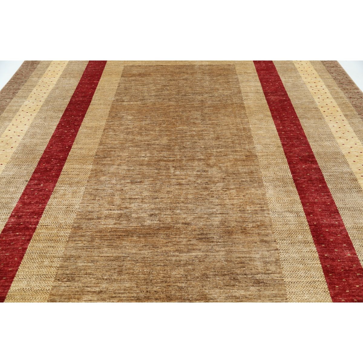 Modcar 10x14 Handmade Double Knotted Washable Wool Rug - Colorful