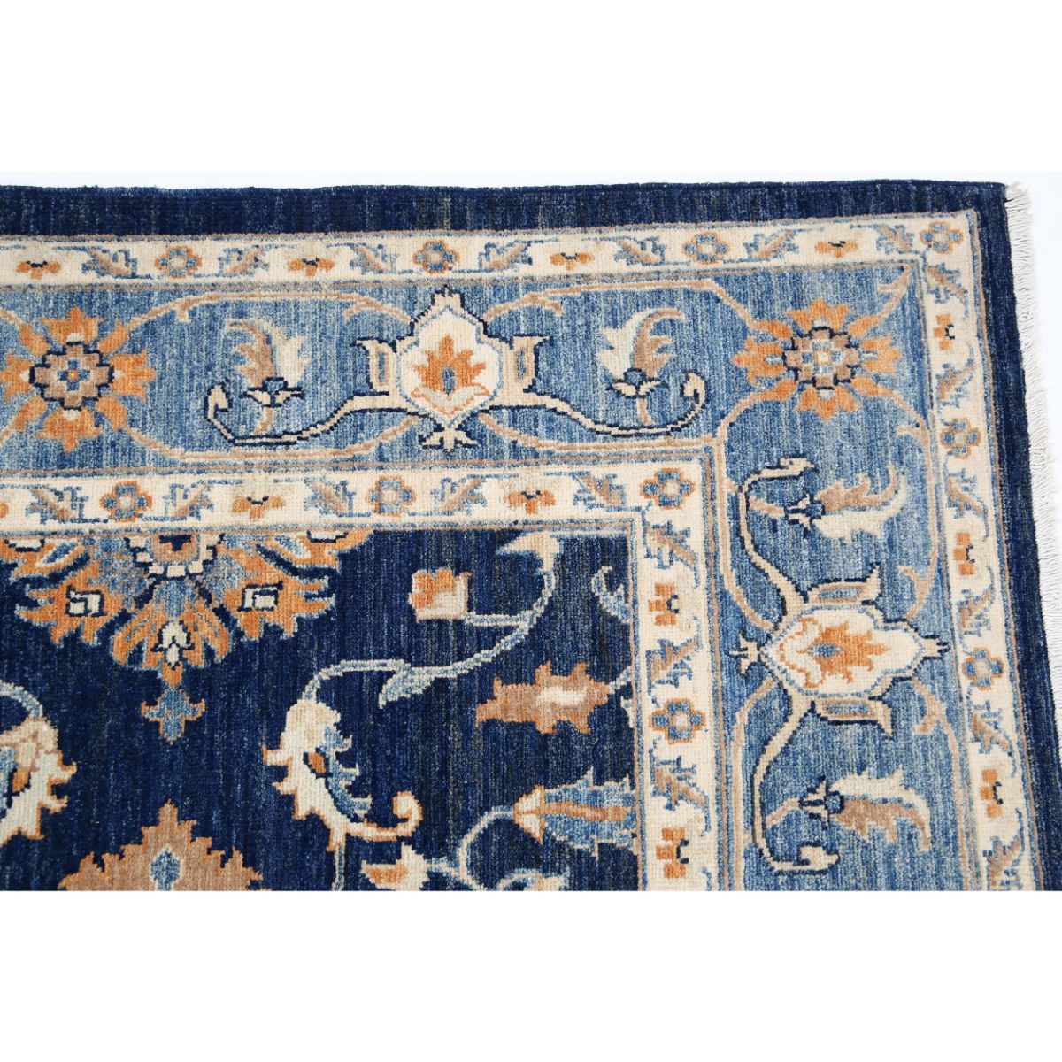 Ziegler 6x9 Handmade Double Knotted Washable Wool Rug - Colorful