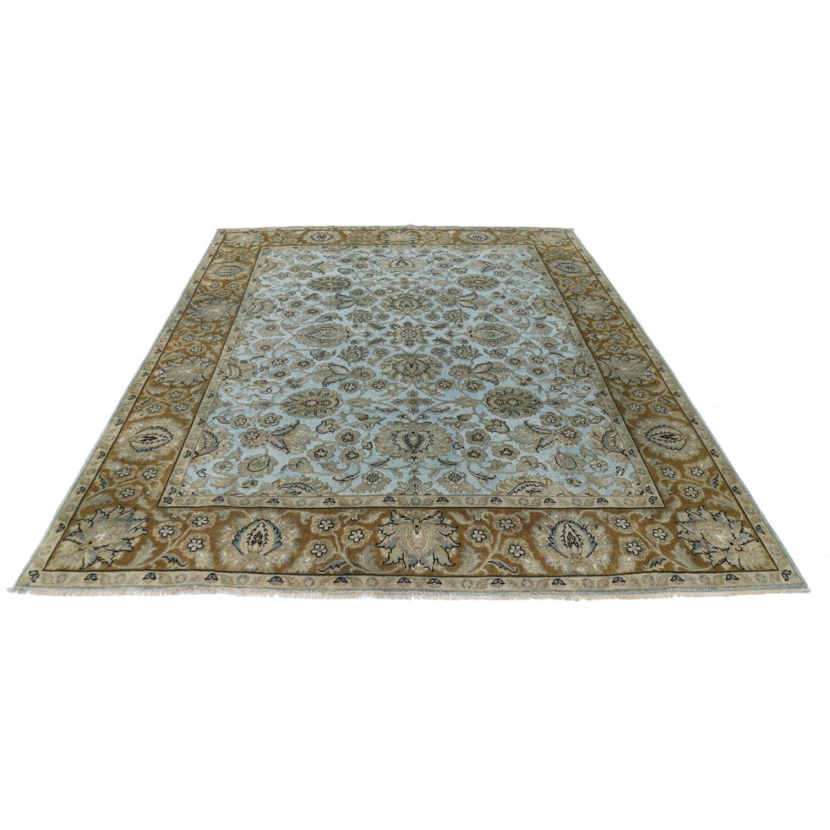 Ziegler 8x10 Handmade Double Knotted Washable Wool Rug - Colorful