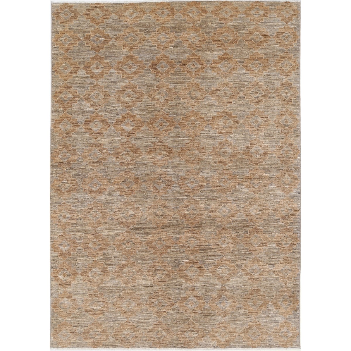 Modcar 7x9 Handmade Double Knotted Washable Wool Rug - Colorful