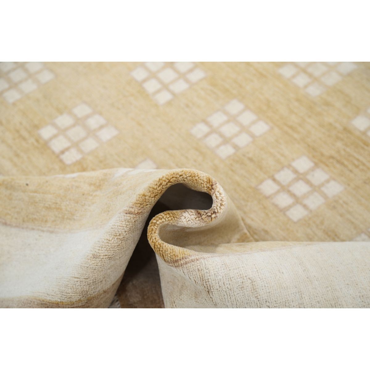 Modcar 6x8 Handmade Double Knotted Washable Wool Rug - Colorful