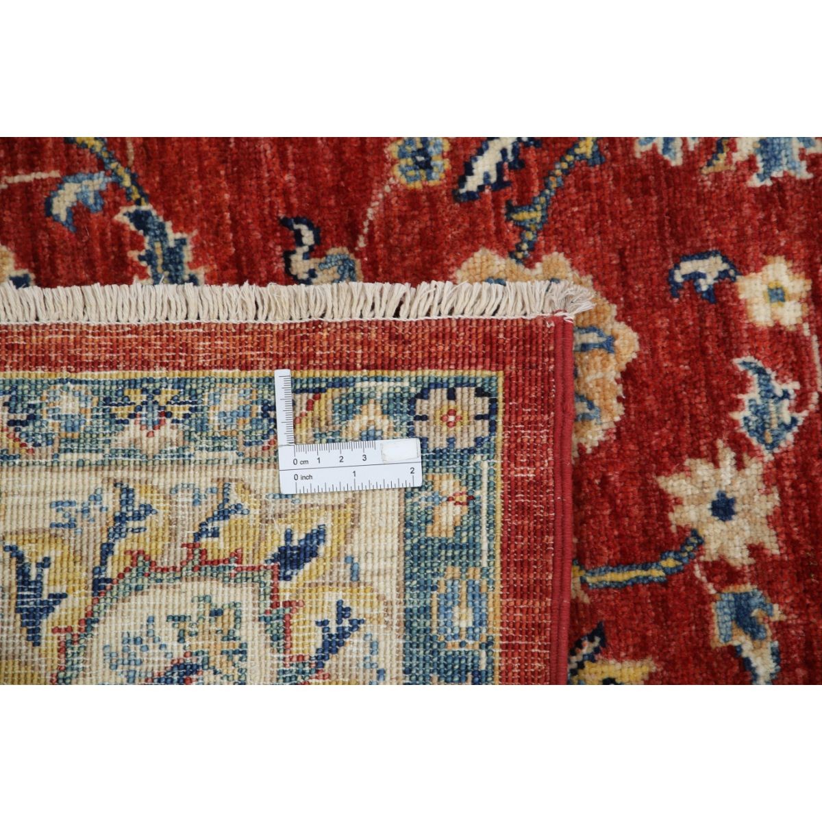 Ziegler 6x8 Handmade Double Knotted Washable Wool Rug - Colorful