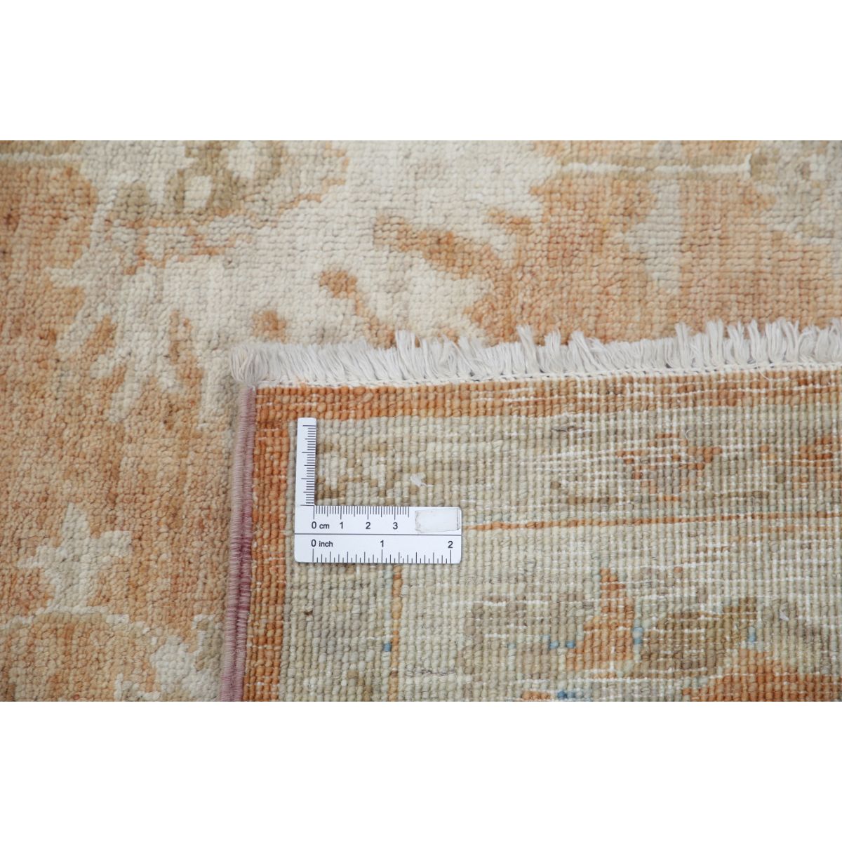 Serenity 5x6 Handmade Double Knotted Washable Wool Rug - Soft Hues
