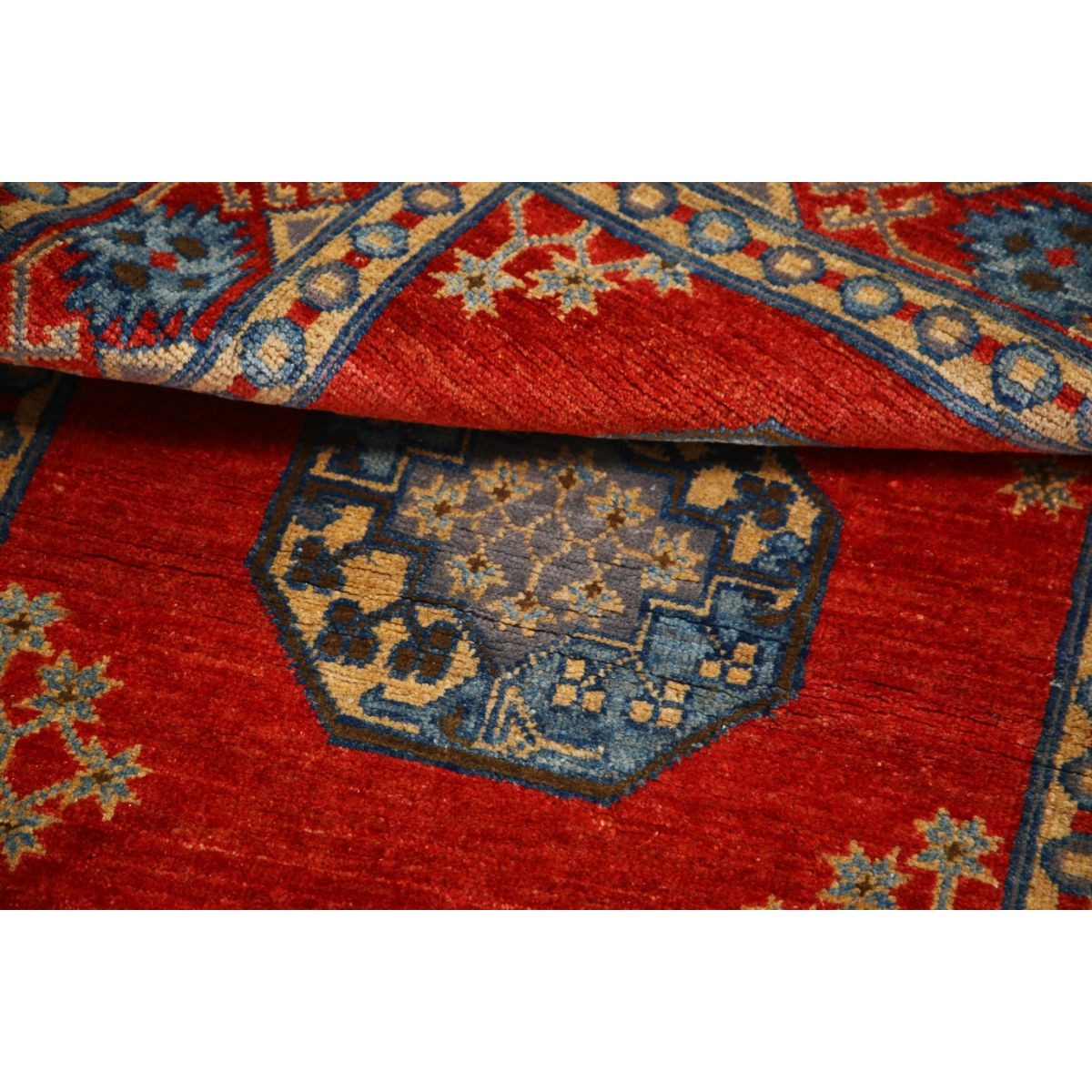 Revival 3x5 Handmade Double Knotted Washable Wool Rug - Colorful