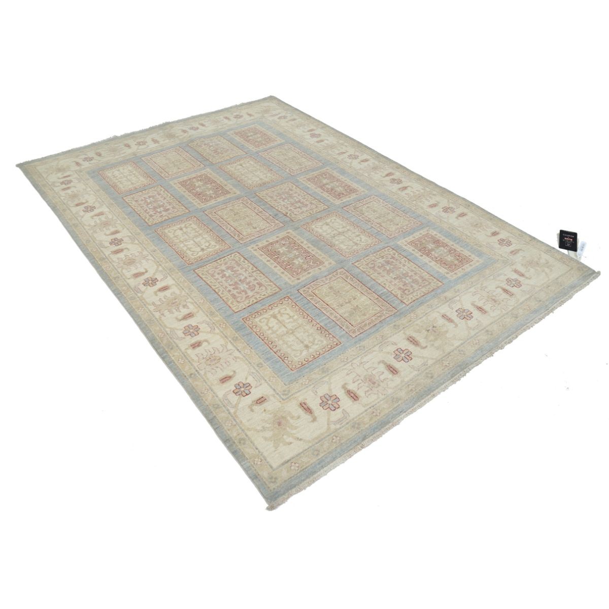 Bakhtiari 6x8 Handmade Double Knotted Washable Wool Rug - Colorful