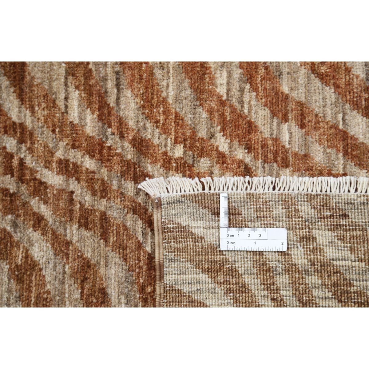 Modcar 5x6 Handmade Double Knotted Washable Wool Rug - Colorful