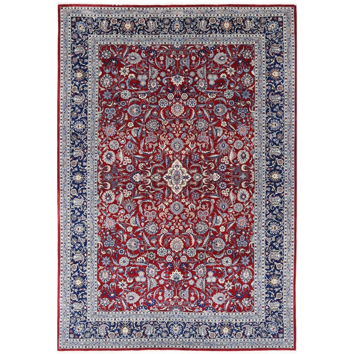 Heritage 6x9 Handmade Double Knotted Washable Wool Rug - Colorful