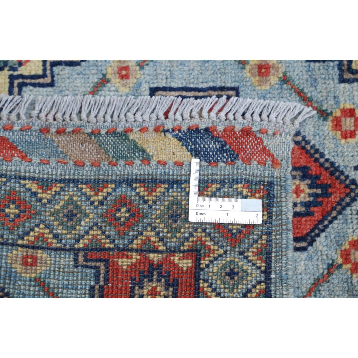 Revival 3x4 Handmade Double Knotted Washable Wool Rug - Colorful