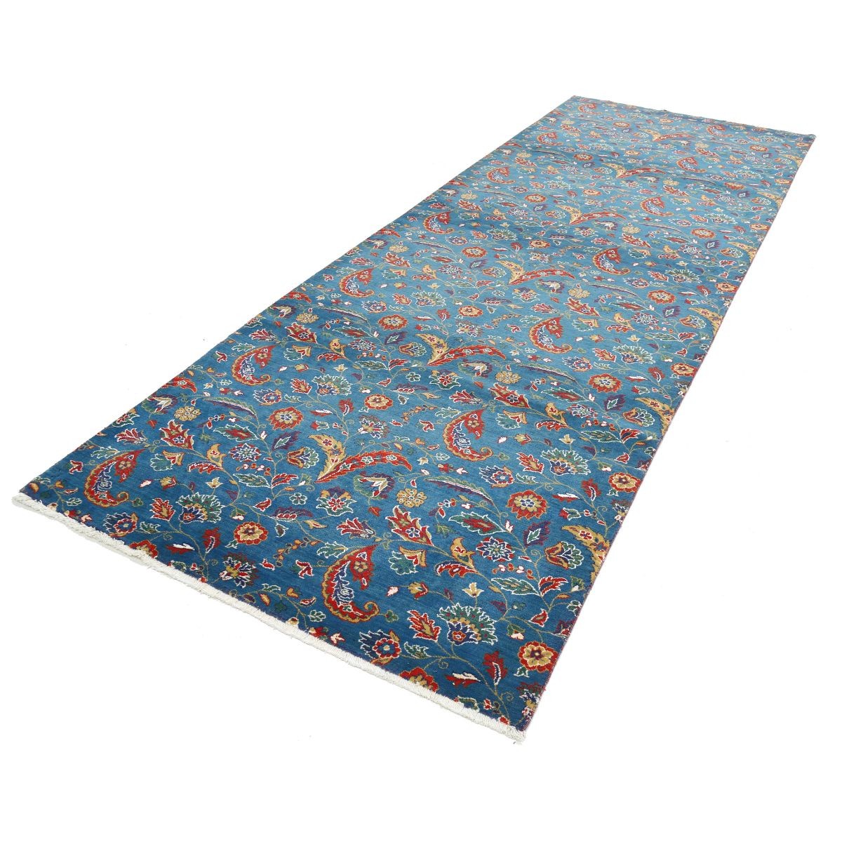 Gulshan 5x13 Machine-Made Washable Wool Runner - Colorful