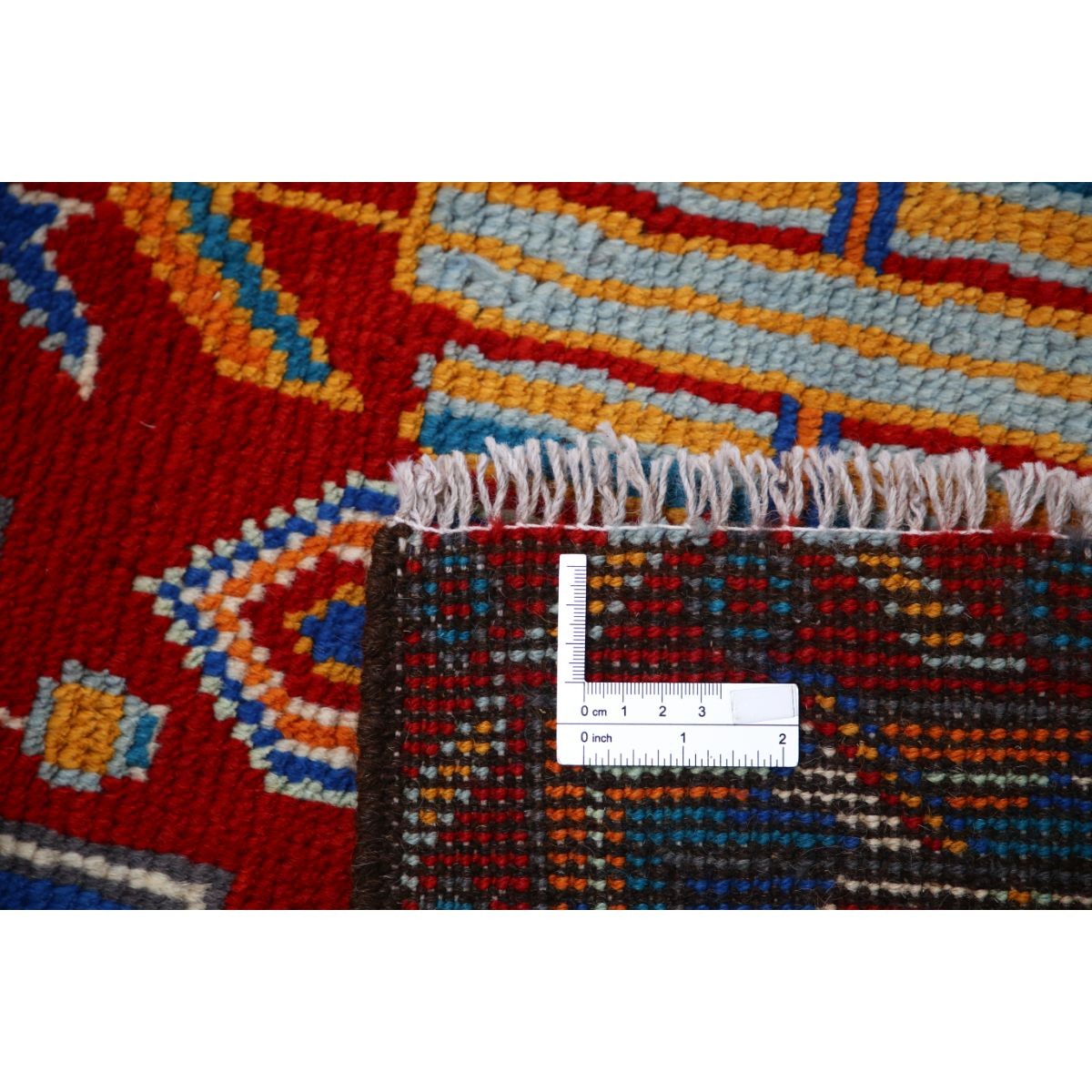 Revival 3x5 Handmade Double Knotted Washable Wool Rug - Colorful