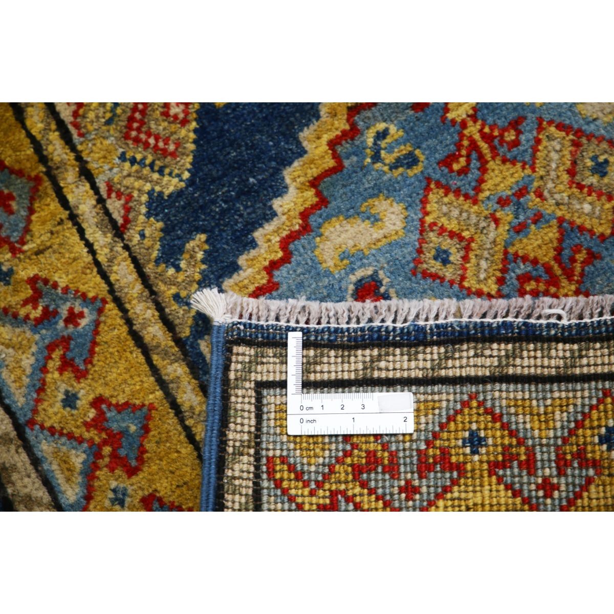 Revival 2x3 Handmade Double Knotted Washable Wool Rug - Colorful