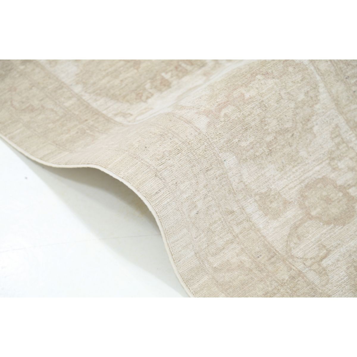 Serenity 9x12 Handmade Double Knotted Washable Wool Rug - Soft Hues