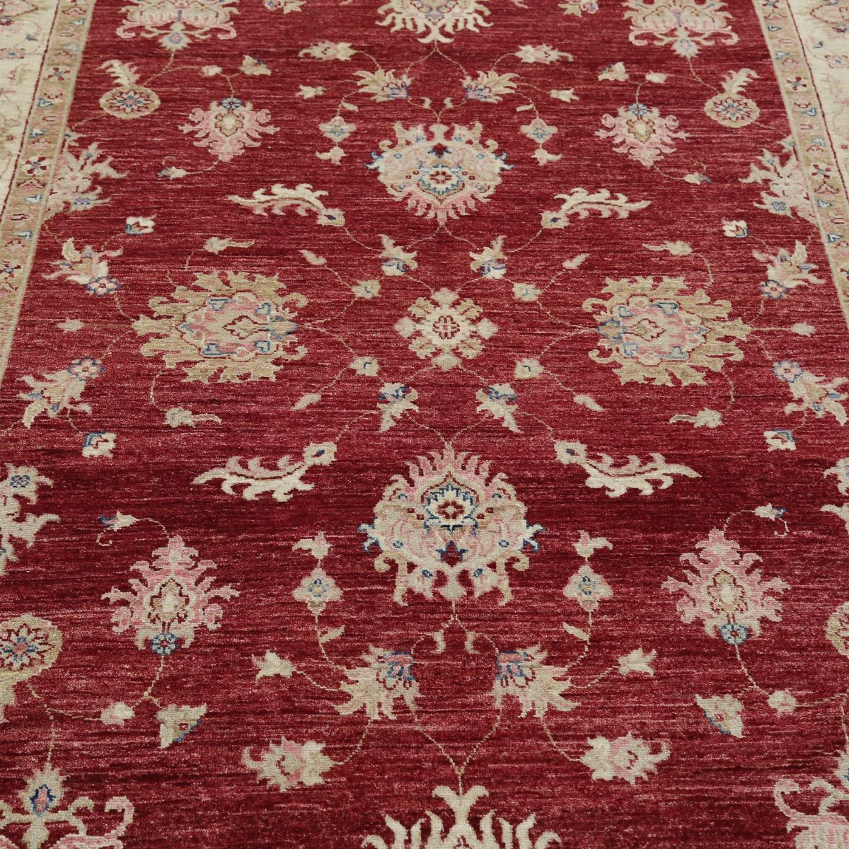 Ziegler 6x9 Handmade Double Knotted Washable Wool Rug - Colorful