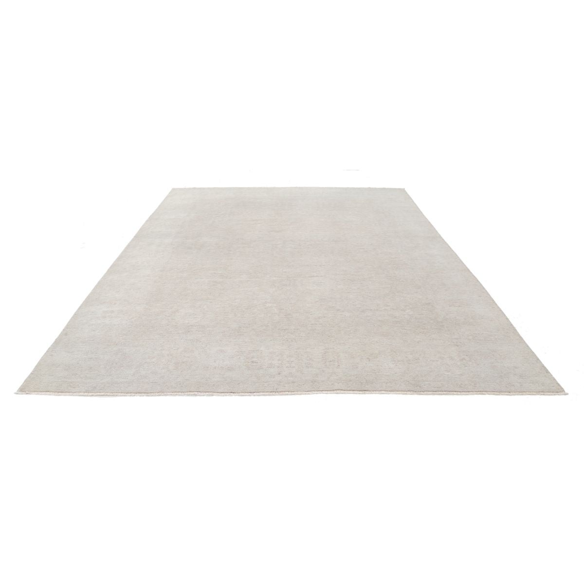 Serenity 9x12 Handmade Double Knotted Washable Wool Rug - Soft Hues