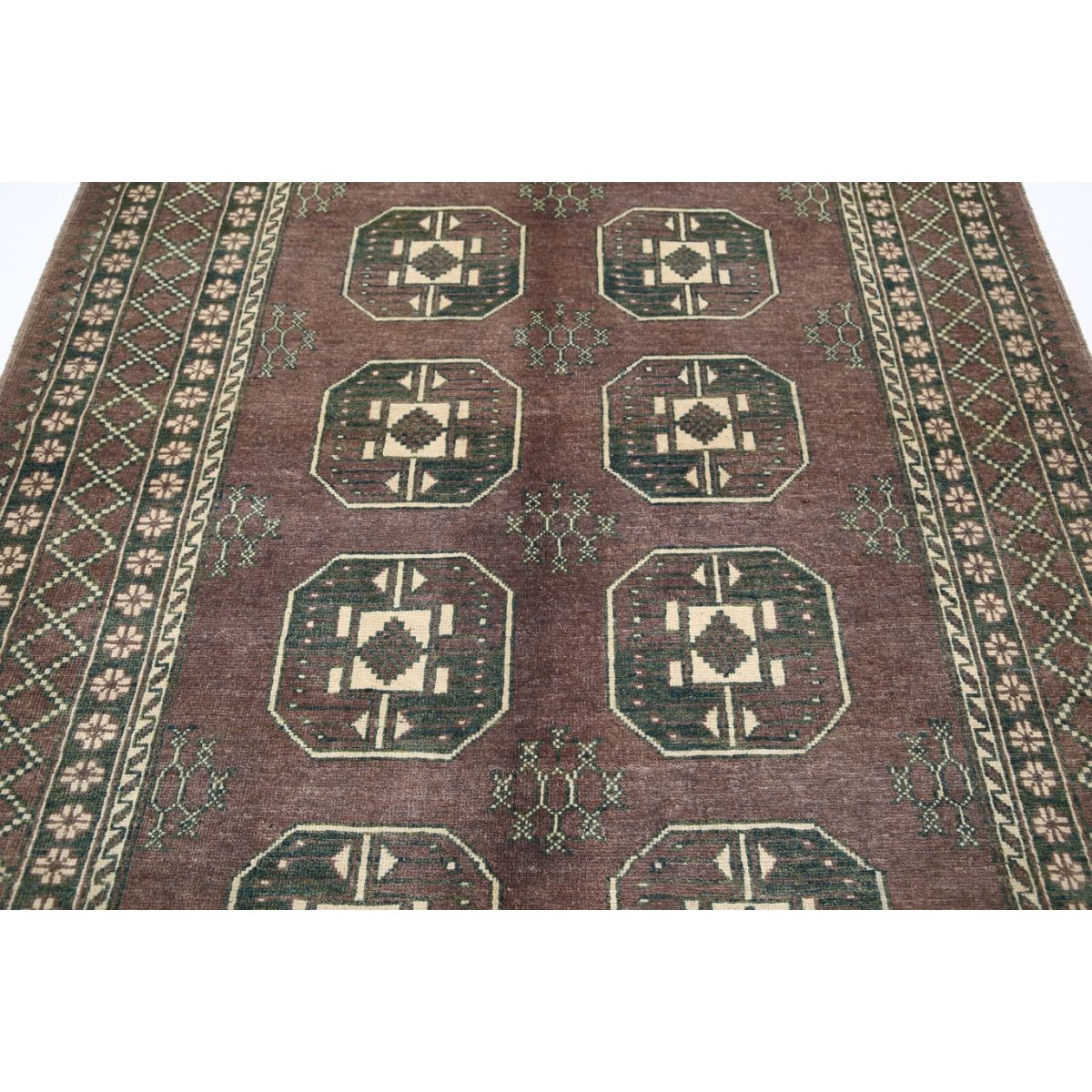 Revival 6x8 Handmade Double Knotted Washable Wool Rug - Colorful
