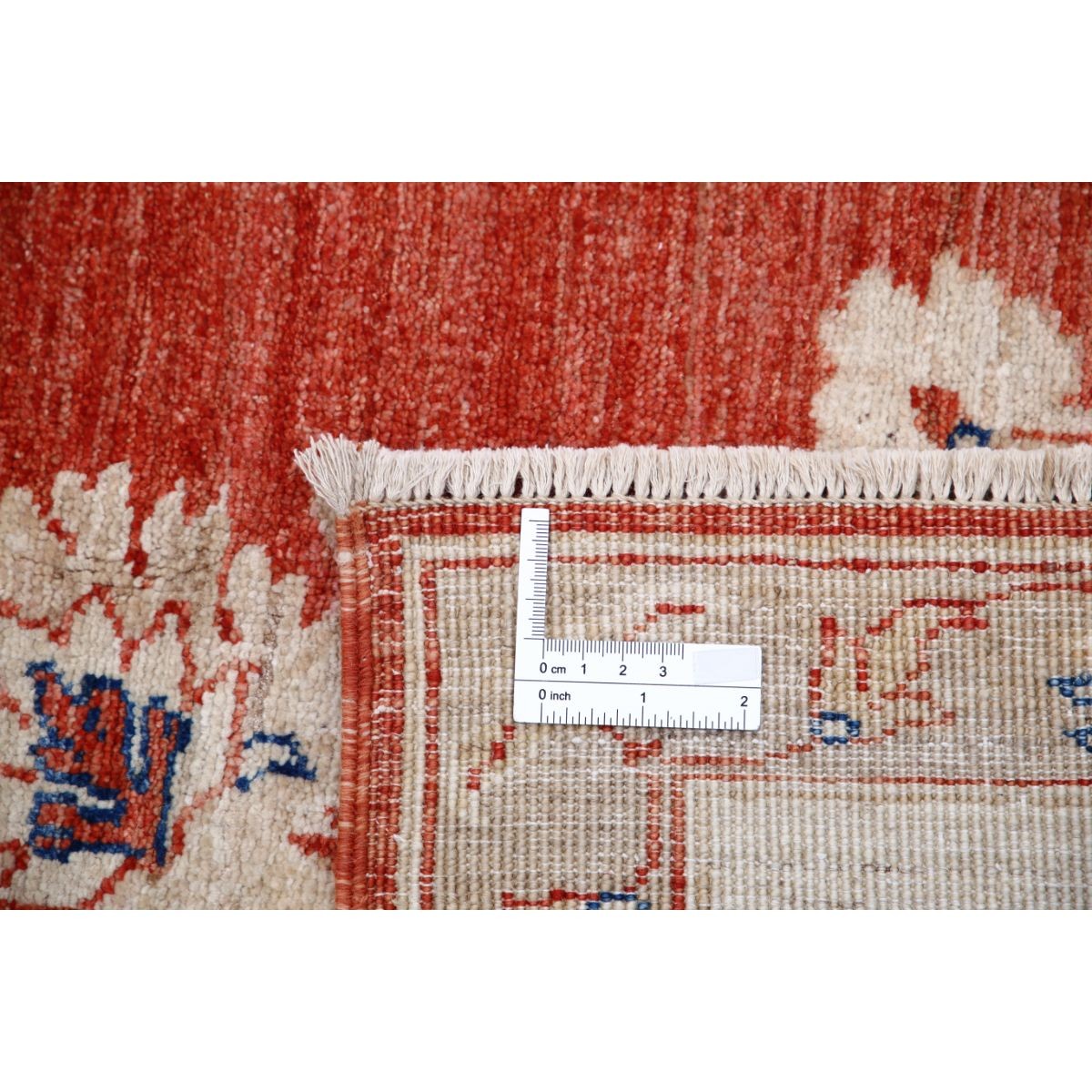 Ziegler 8x9 Handmade Double Knotted Washable Wool Rug - Colorful