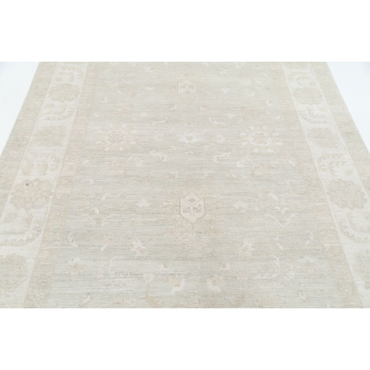 Serenity 6x10 Handmade Double Knotted Washable Wool Rug - Soft Hues
