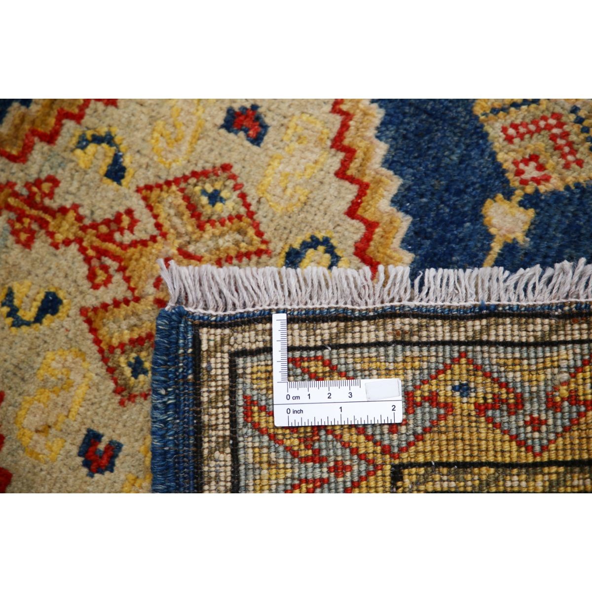 Revival 2x3 Handmade Double Knotted Washable Wool Rug - Colorful