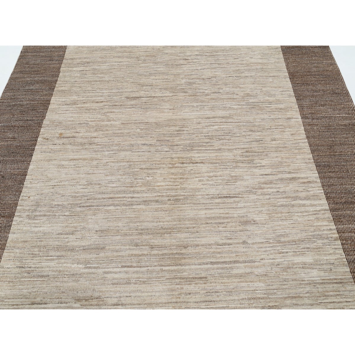Modcar 6x7 Handmade Double Knotted Washable Wool Rug - Colorful