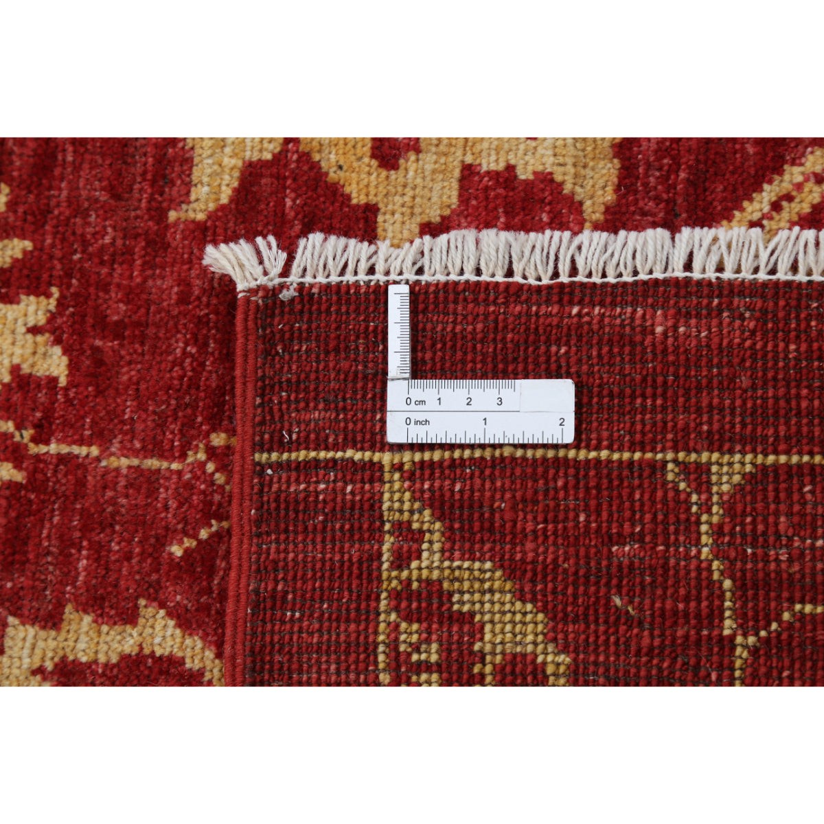Modcar 3x11 Handmade Double Knotted Washable Wool Runner - Colorful