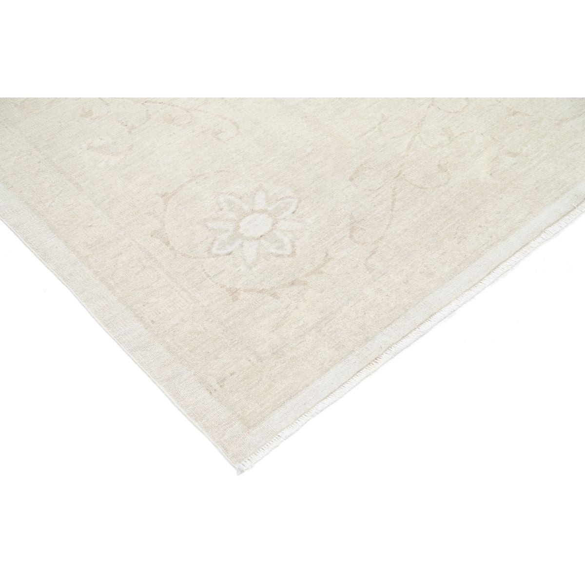 Serenity 8x9 Handmade Double Knotted Washable Wool Rug - Soft Hues