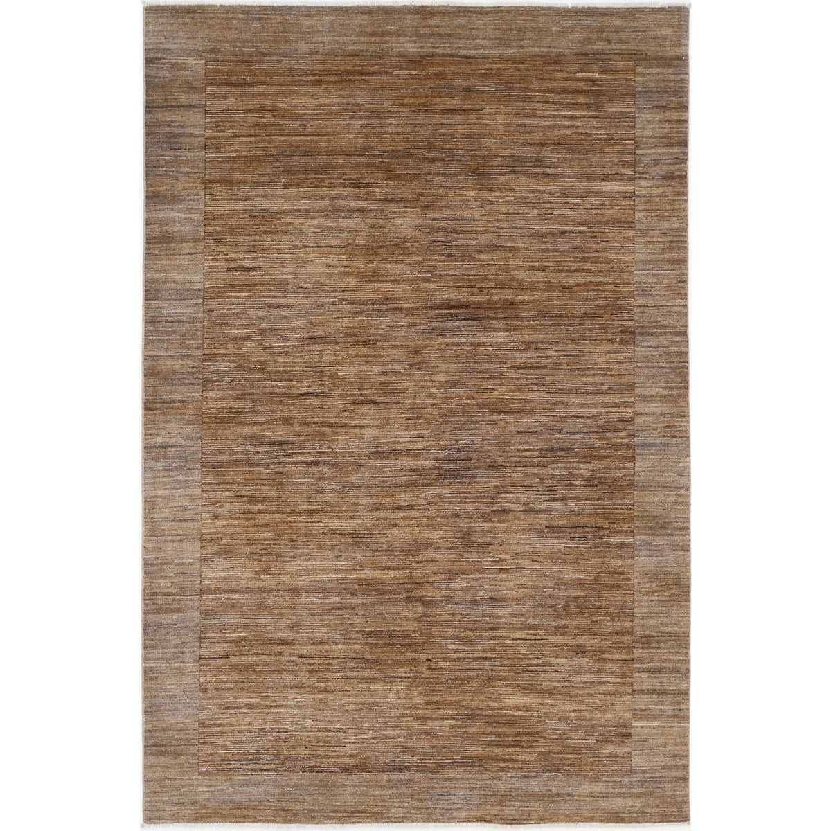 Modcar 6x9 Handmade Double Knotted Washable Wool Rug - Colorful