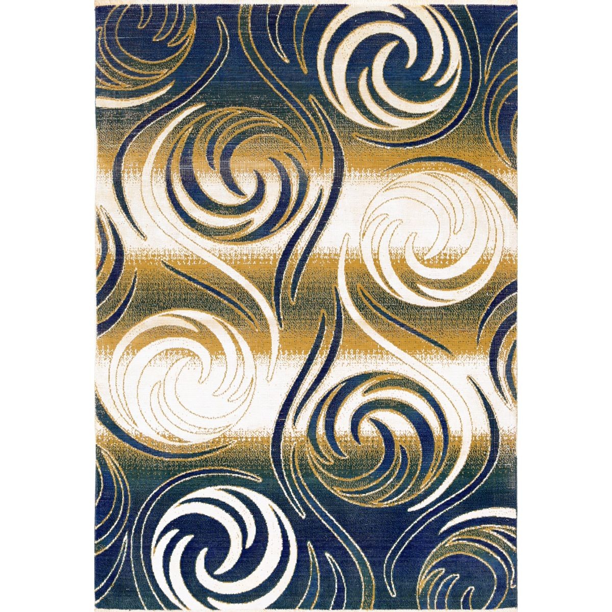 Dhanak 4x6 Machine-Made Washable Wool Rug - Colorful