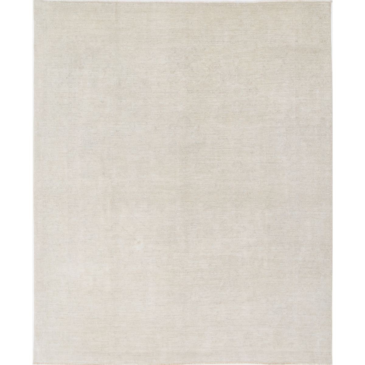Serenity 8x10 Handmade Double Knotted Washable Wool Rug - Soft Hues