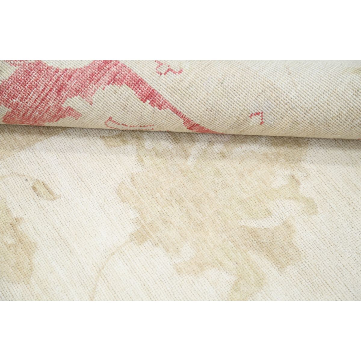 Ziegler 8x10 Handmade Double Knotted Washable Wool Rug - Soft Hues