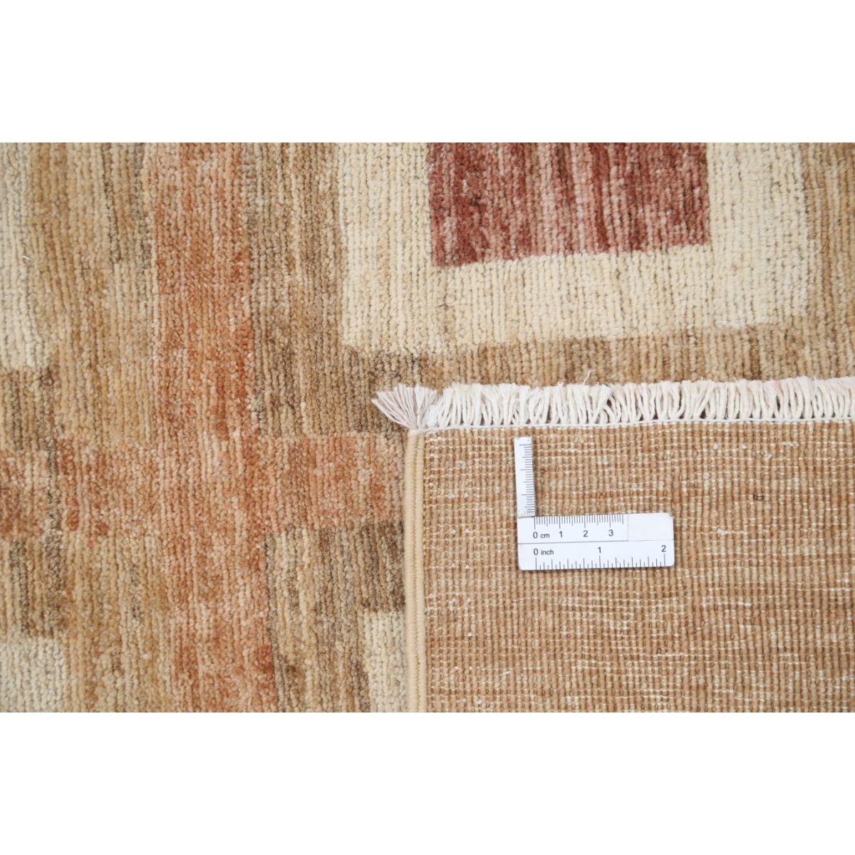 Modcar 9x12 Handmade Double Knotted Washable Wool Rug - Colorful