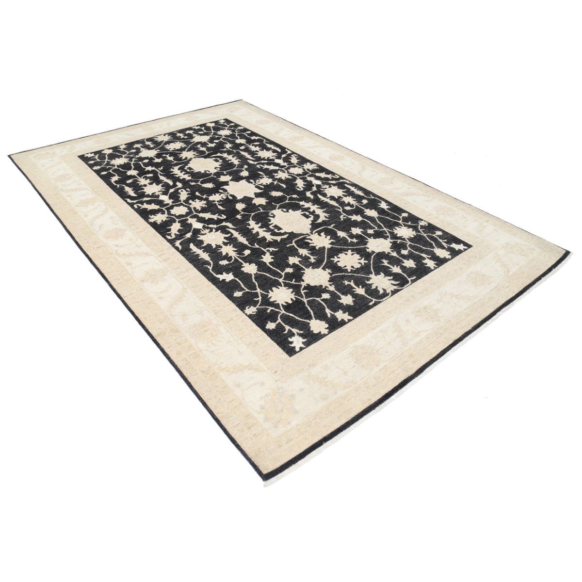 Ziegler 7x10 Handmade Double Knotted Washable Wool Rug - Colorful