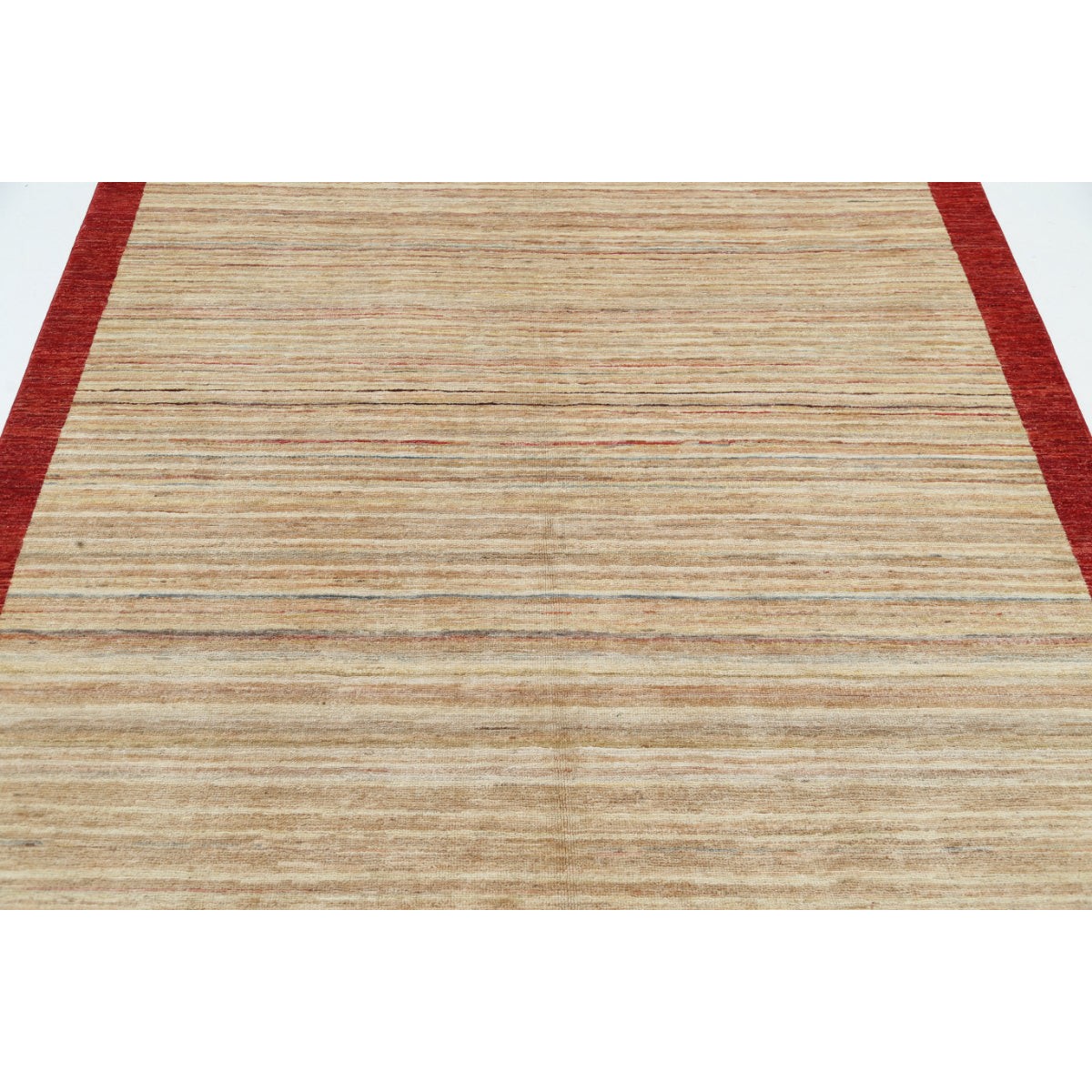 Modcar 5x8 Handmade Double Knotted Washable Wool Rug - Colorful