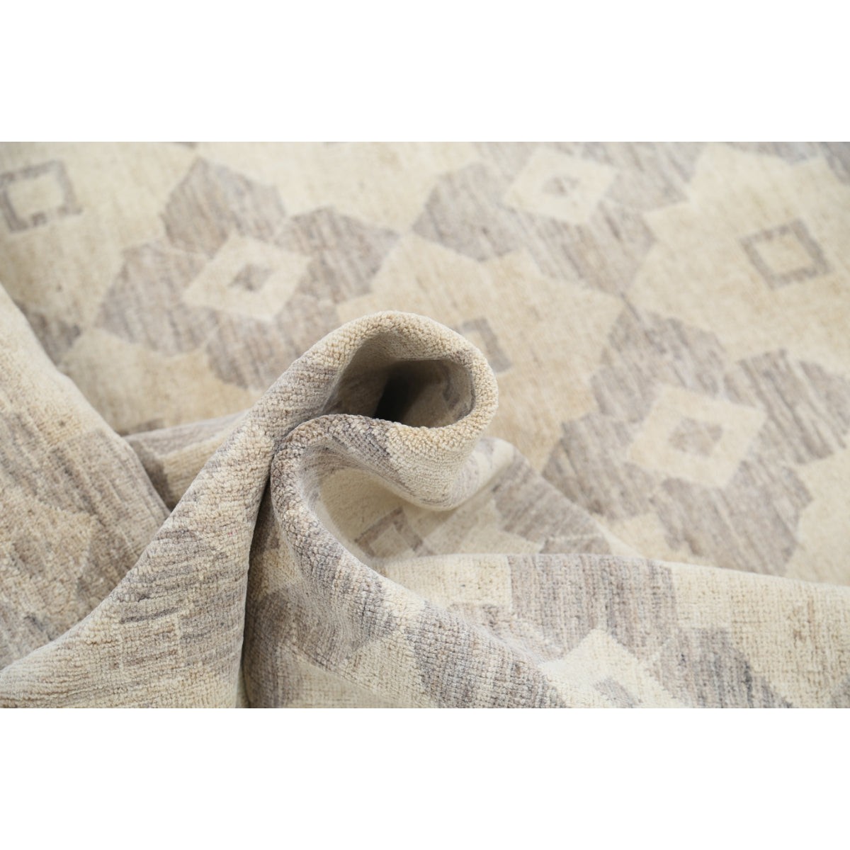 Modcar 6x9 Handmade Double Knotted Washable Wool Rug - Colorful