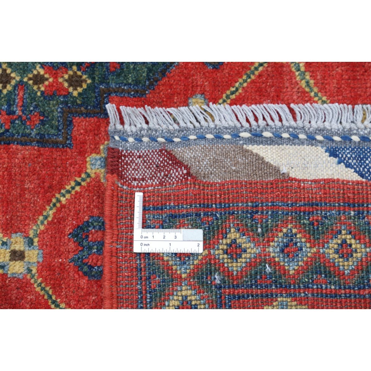 Revival 6x8 Handmade Double Knotted Washable Wool Rug - Colorful