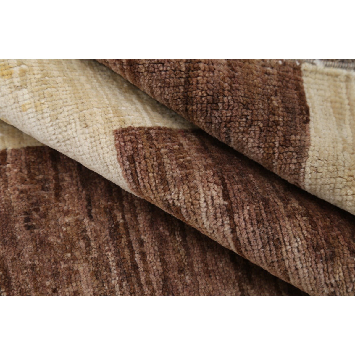 Modcar 3x5 Handmade Double Knotted Washable Wool Rug - Colorful
