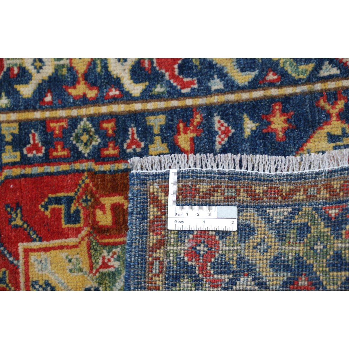 Revival 2x3 Handmade Double Knotted Washable Wool Rug - Colorful