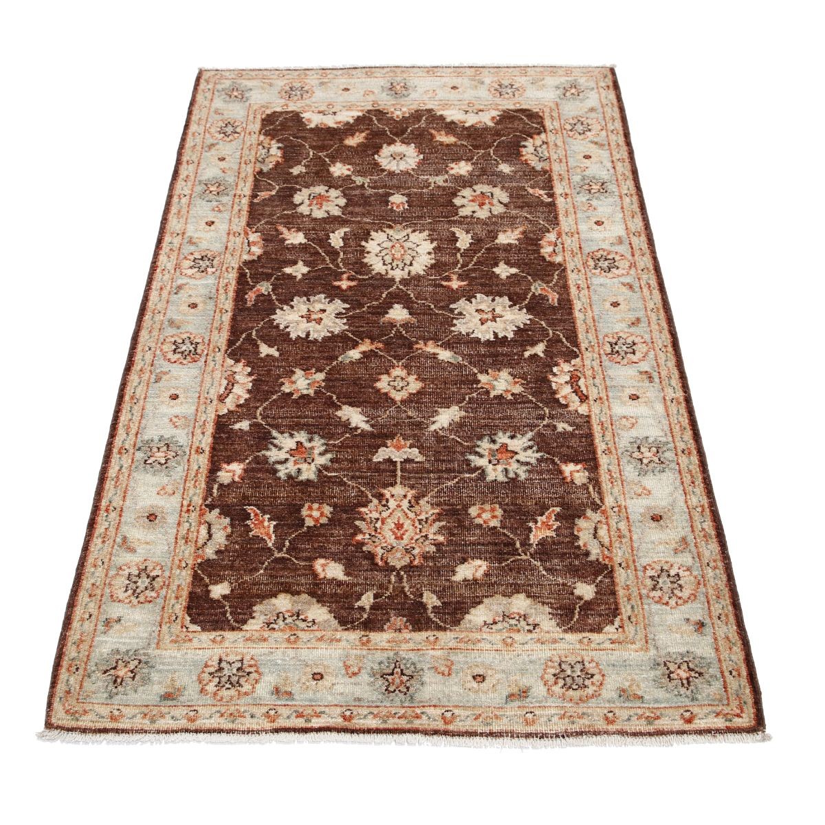 Ziegler 3x5 Handmade Double Knotted Washable Wool Rug - Colorful
