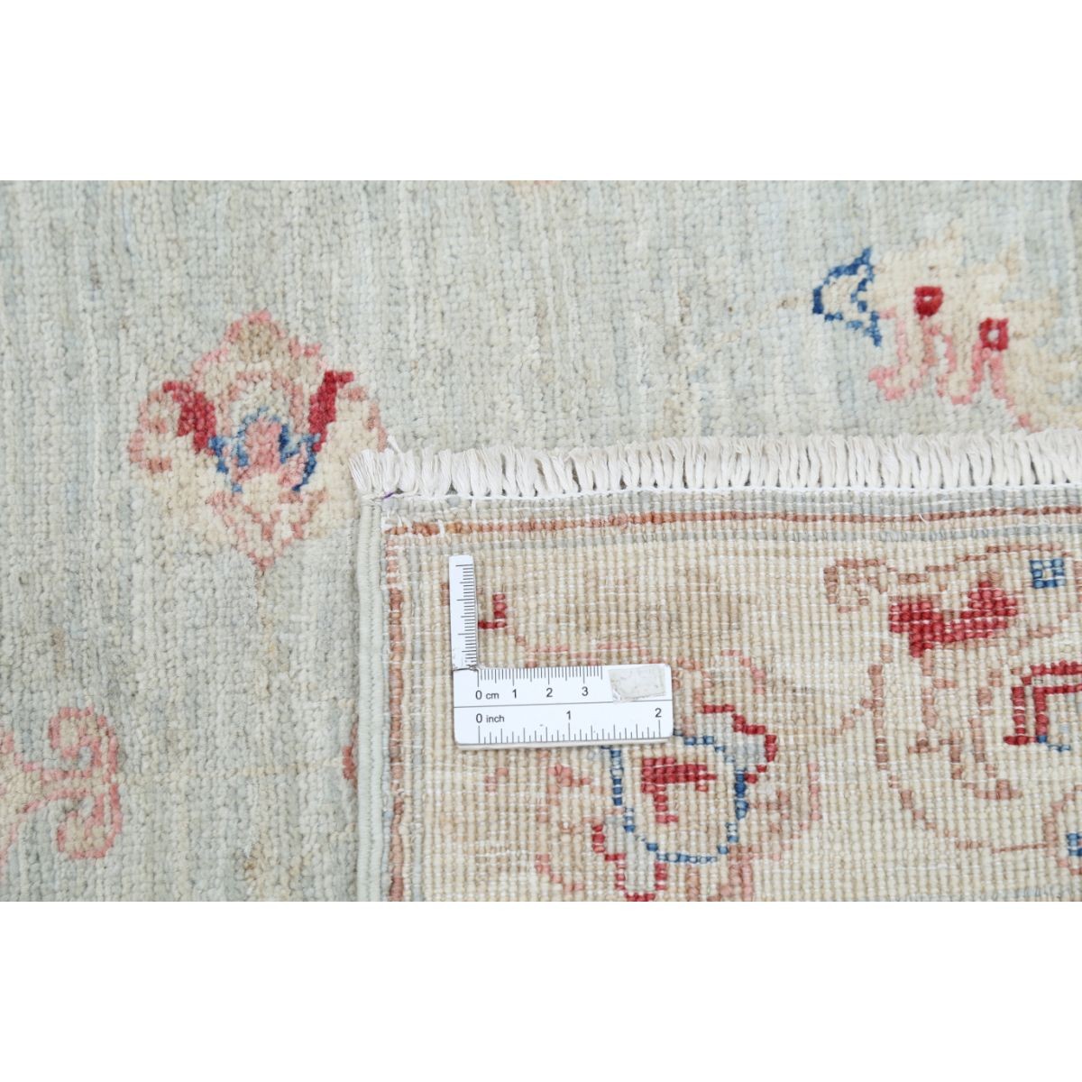 Ziegler 3x6 Handmade Double Knotted Washable Wool Runner - Soft Hues