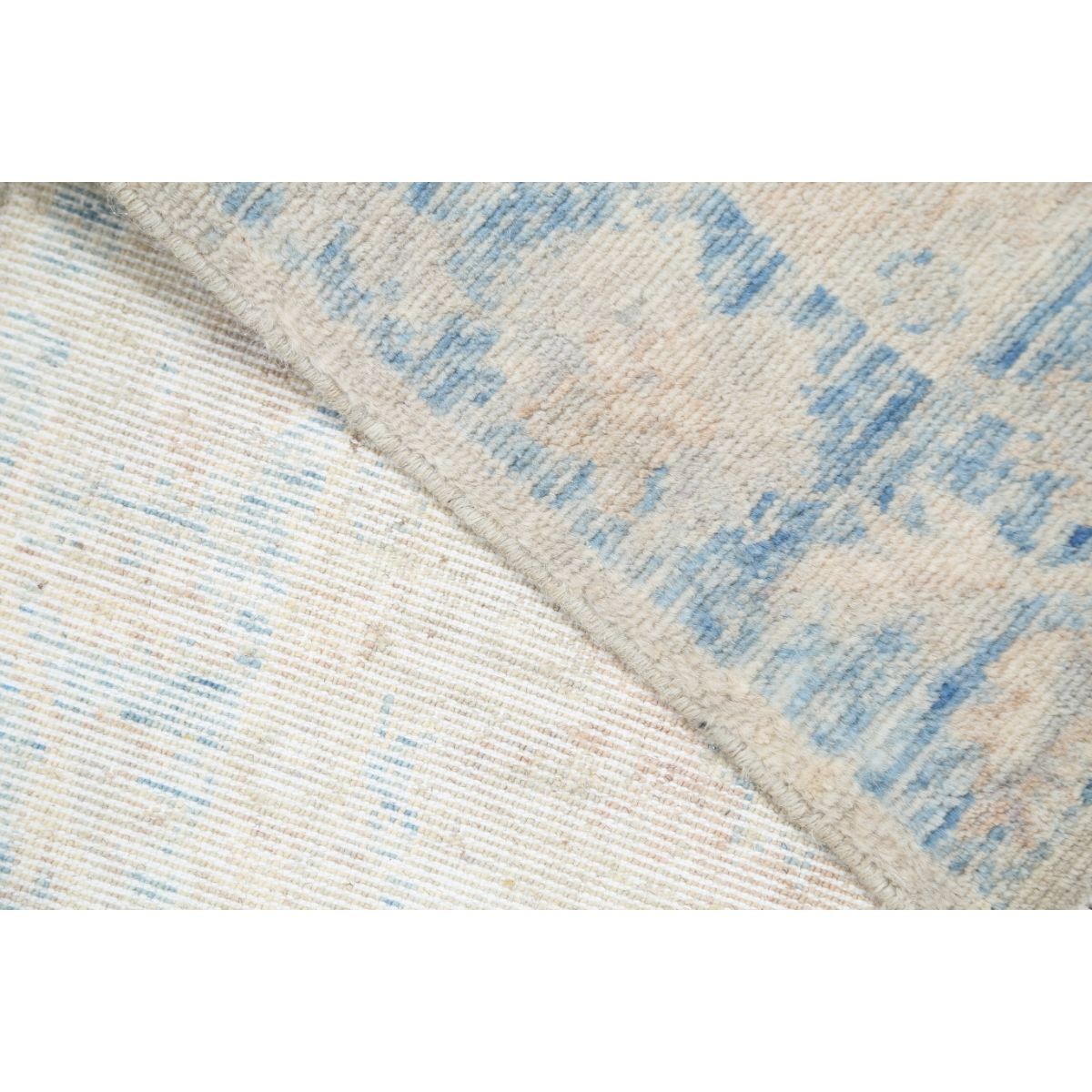 Lily 3x4 Machine-Made Washable Wool Rug - Soft Hues