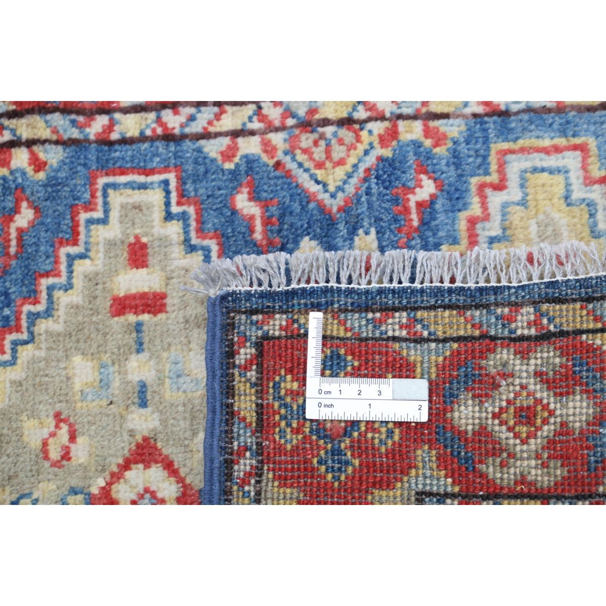 Revival 2x3 Handmade Double Knotted Washable Wool Rug - Colorful