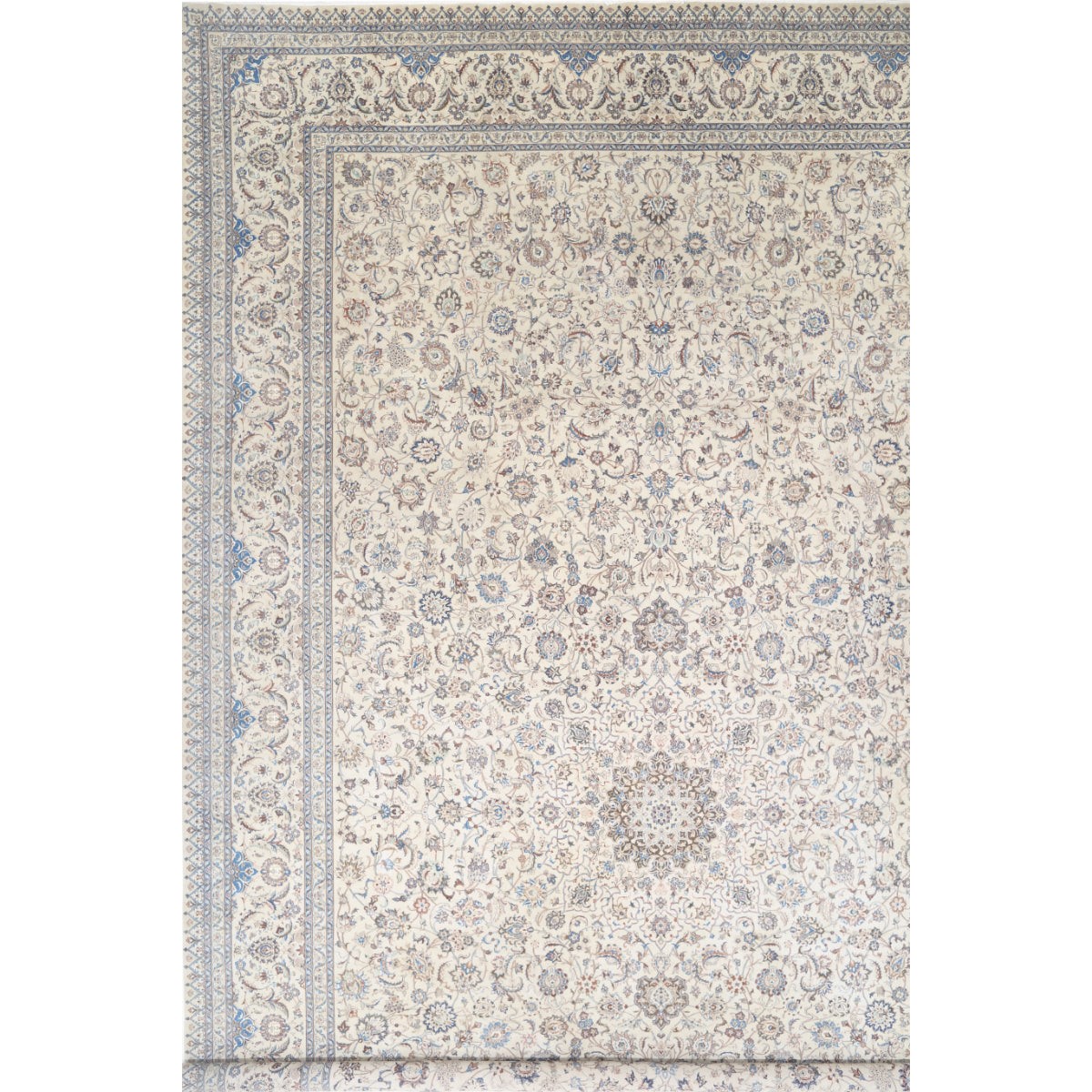 Nain 19x32 Handmade Double Knotted Washable Wool Rug - Colorful