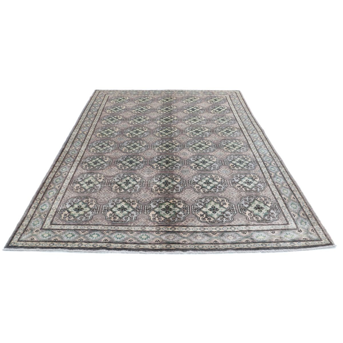 Revival 7x10 Handmade Double Knotted Washable Wool Rug - Colorful